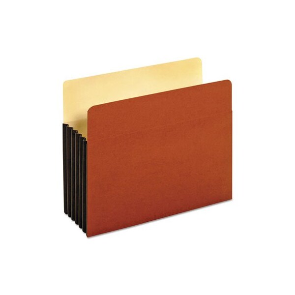 Tops Business Forms Pendaflex, FILE POCKET W/ TYVEK, 5.25in EXPANSION, LETTER SIZE, REDROPE, 10PK 63274 - main